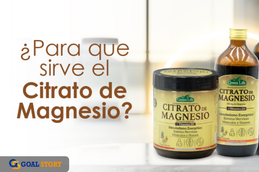 citrato de magnesio para que sirve